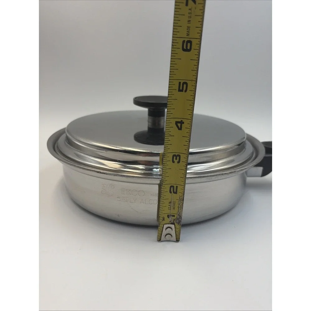 Ekco EHP 5-ply Alcore Aluminum Core Stainless Steel 9